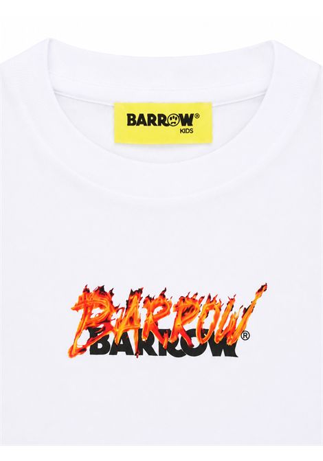 T-shirt con stampa BARROW KIDS | F6BKJBTH088002